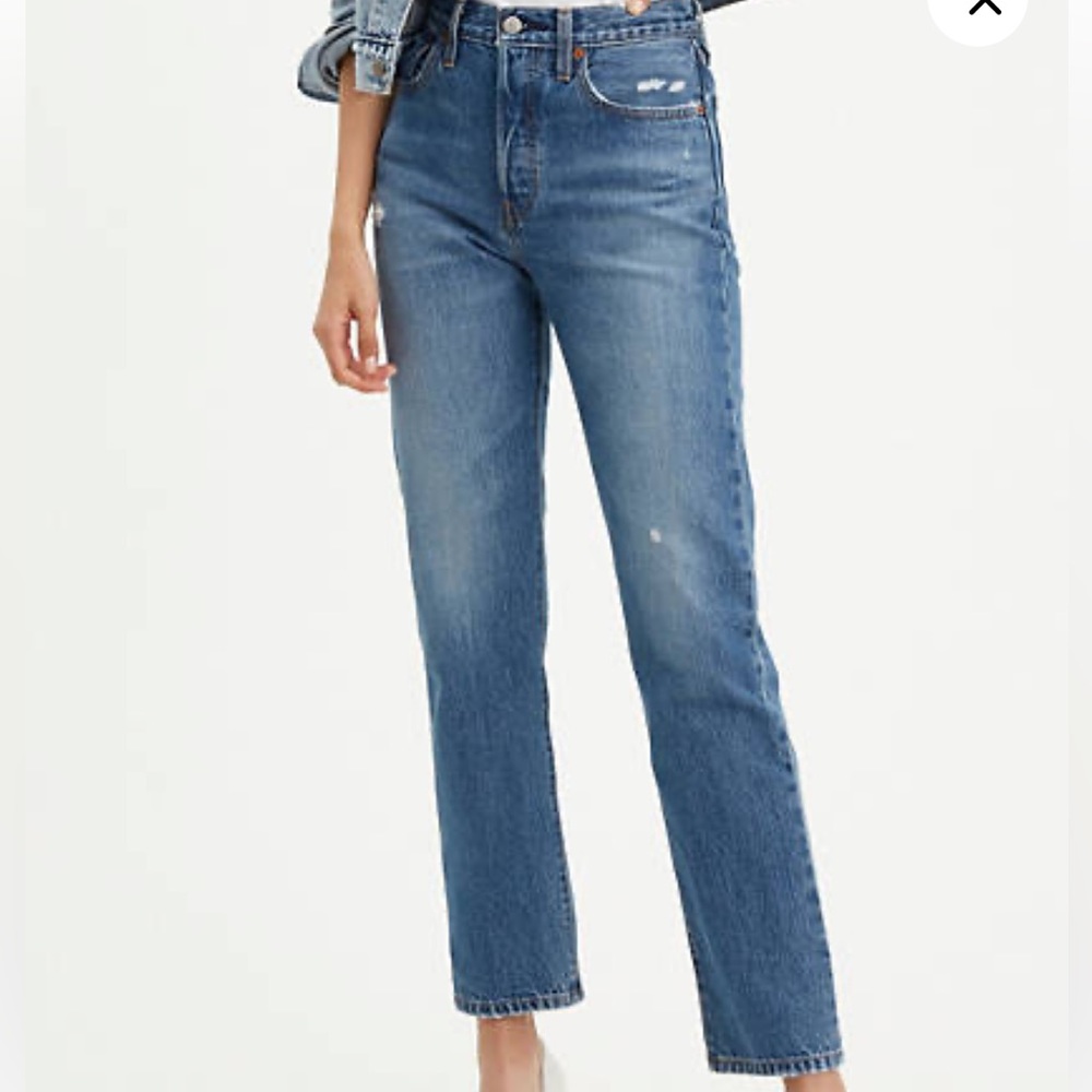 Levi’s Original 501 Jean 27x30, (Size 4) Dark Wash with Button Fly